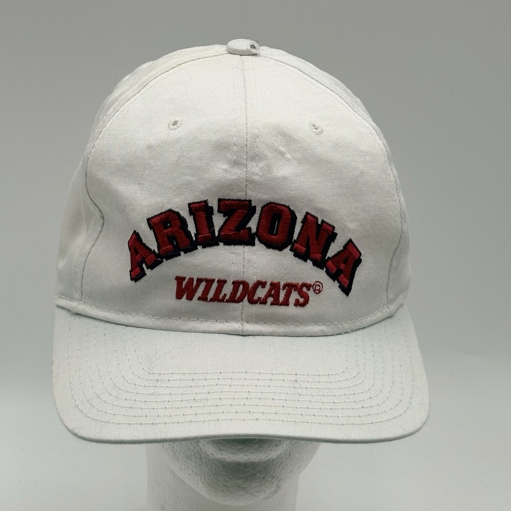 Arizona Wildcats Hat Snapback New Era Pro Model NCAA Korea White VTG 90s